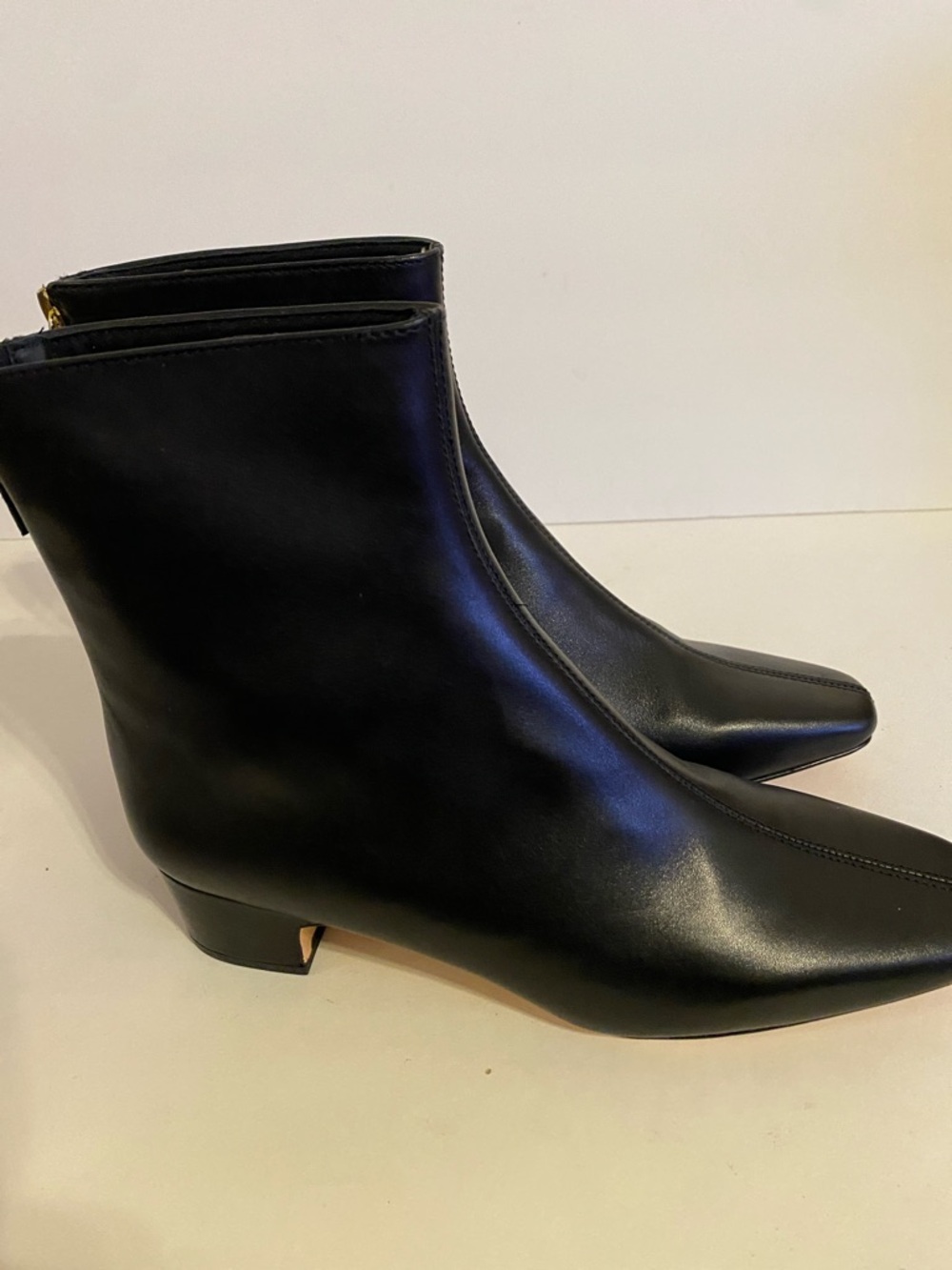 J Crew Roxie back-zip ankle boots in leather Size 7 - Picture 9 of 10